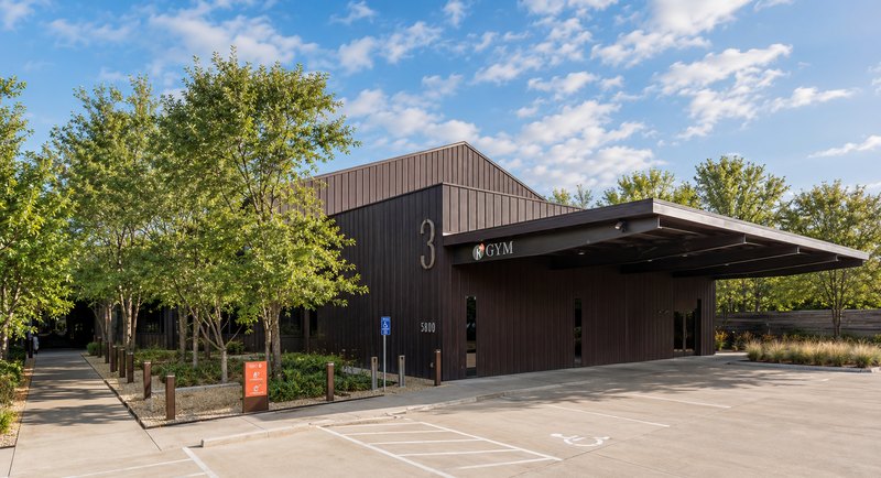 Exterior of Building 3 on R4 Campus, home of R4 Gymnasium